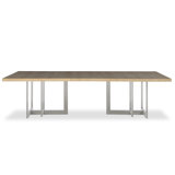 Milan Oak Extendable Dining Table