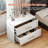 31.5‘’ W 2 Drawers White Nightstand