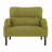 Corduroy Fabric Accent Armchair-1832679462