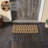 Durango Black Grey Coir Rug Rect-644988447