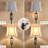 Louann 65.8' Antique Brass Finish Floor Lamp With Night Light