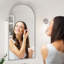 Raygen Arched Bathroom Cabinet, Wall Mounted Storage with Adjustable Shelves-949846202-954871153