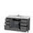Sheffield 60" Freestanding Single Bathroom Vanity with Marble Top with 58" Mirror-97648030-115621759