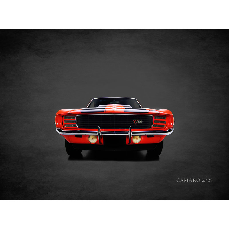 " Chevrolet Camaro Z28 1969 " by Mark Rogan, 12" H x 16" W