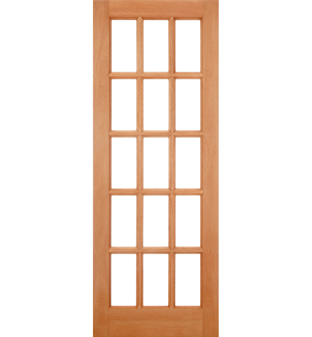 SA 15L Unglazed Hardwood External Door