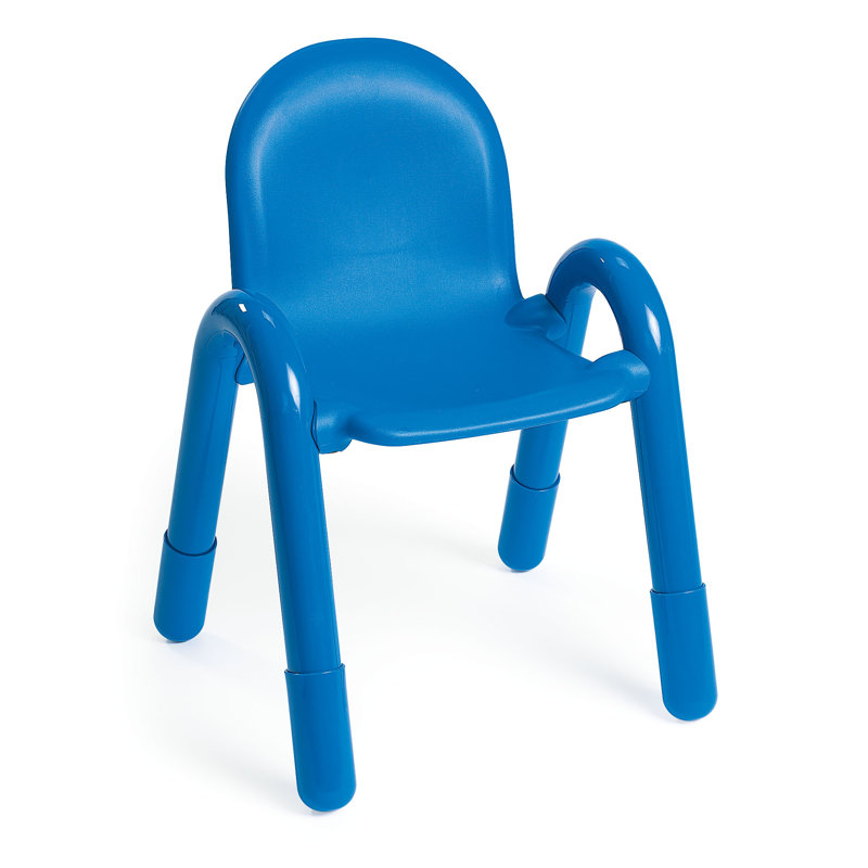 Chaise préscolaire Baseline, 11 po, Bleu royal
