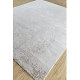 Contemporary One-of-a-Kind Rectangle 5'7" X 8'2" Hand Knotted Area Rug