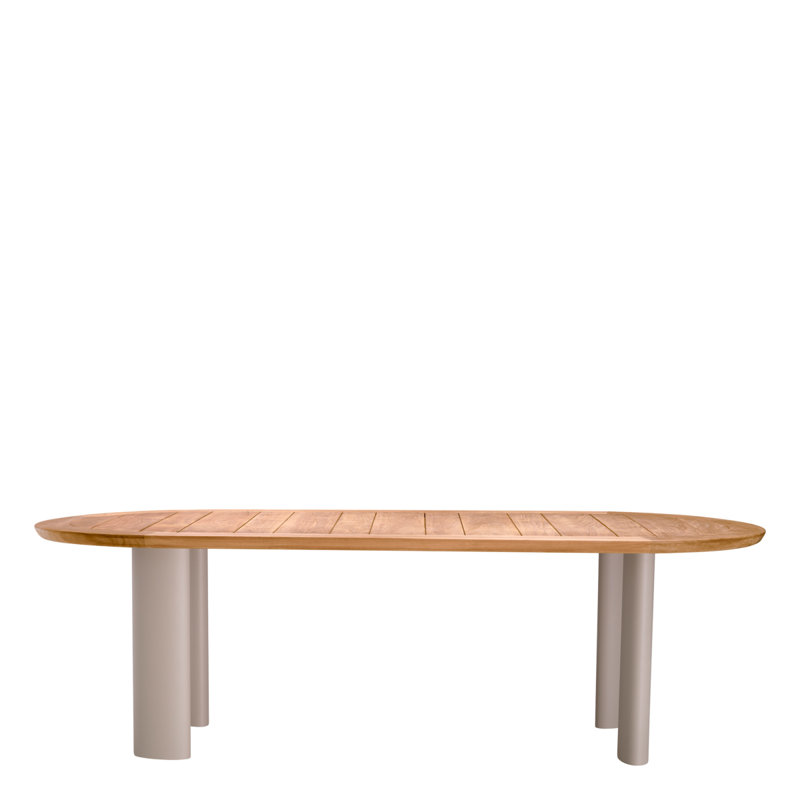 Outdoor Dining Table Mogador Natural Teak - Top