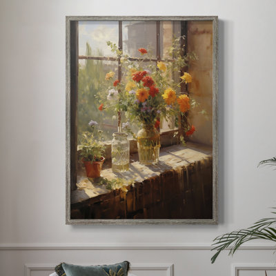 Reproduction encadrée FLORAL Series DCCLxxxix - bois massif