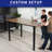 Adjustable Height Steel Standing Desk