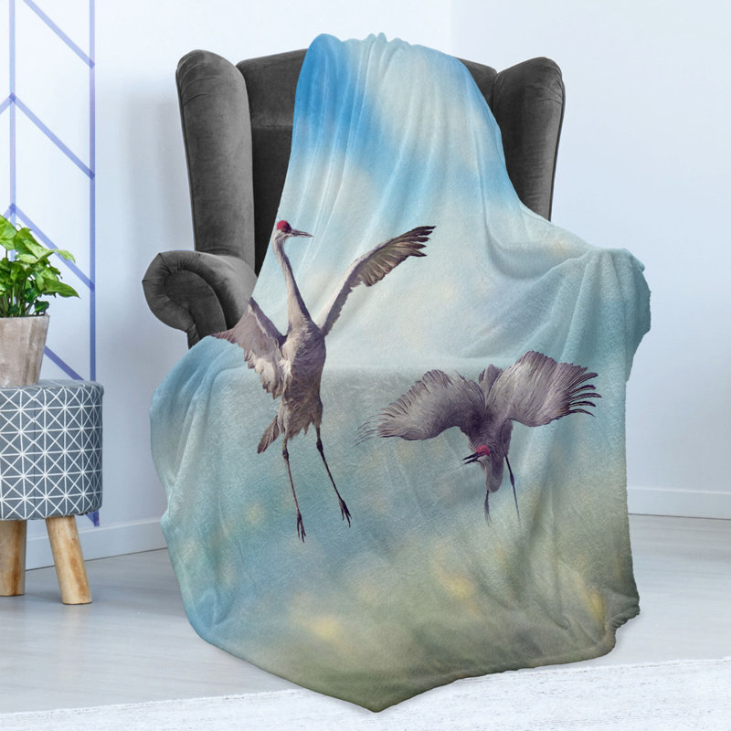 Hand Woven Throw Blanket, 70" W x 90" L