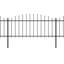 Aariz Black Metal Yard/Privacy Fence