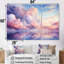 Rose et bleu pastel coloré ciel III - art mural ciel-1723368404-1723368407