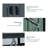 Garbage Bin Shed Stores 2 Trash Cans Metal Outdoor Bin Shed For Garbage Storage,Stainless Galvanized Steel, Bin Shed For Garden Yard Lawn-123375709
