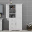 Armoire de rangement haute et large avec tiroirs-113855023