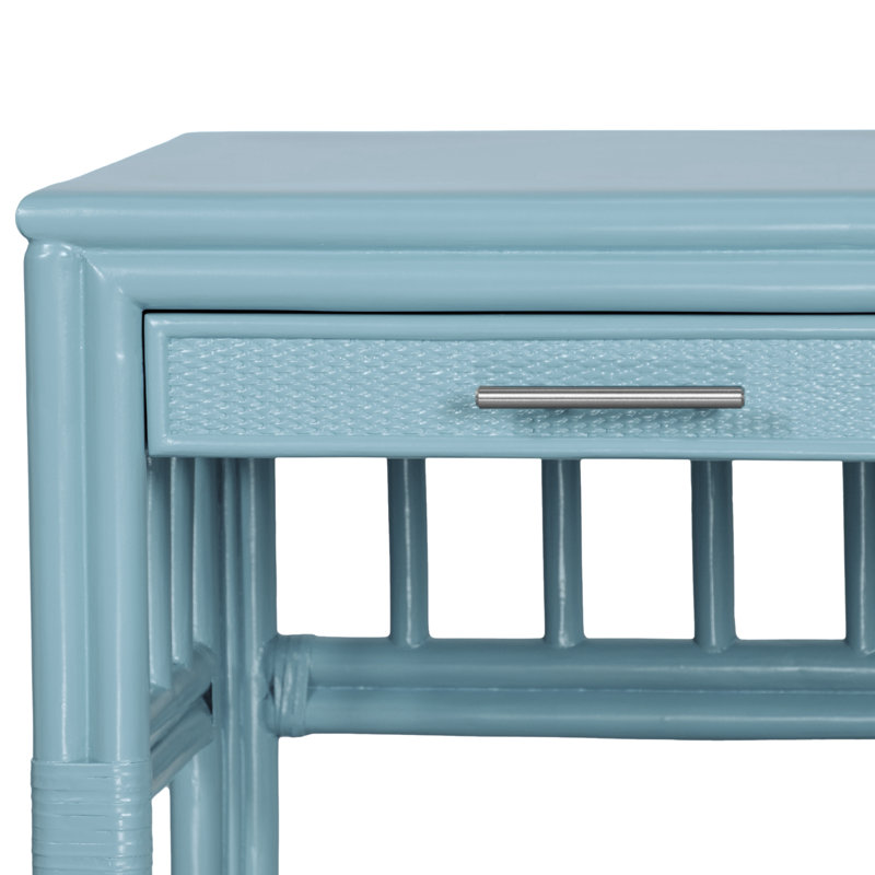 Colony Writing Desk, Pool Blue