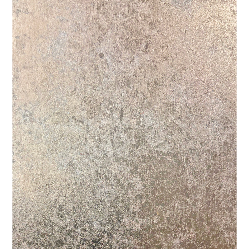 Hand Hammared Metallic Wallpaper Roll, Rose Gold