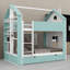 Lit superposé Modern Modern, tiroirs de rangement, tablettes et bande lumineuse-718850252-718620104