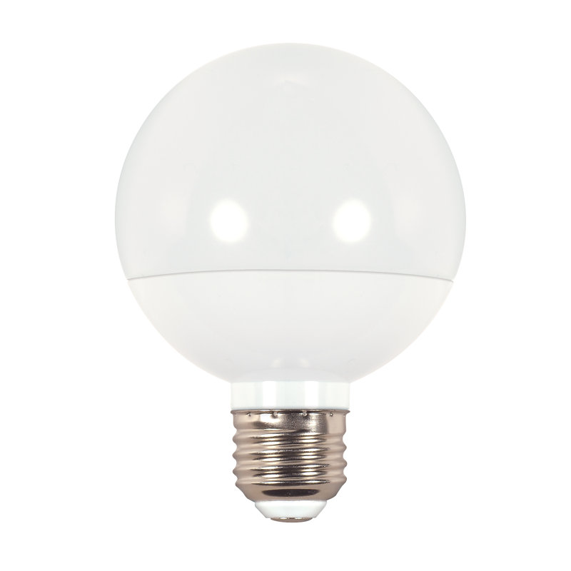 6 watts, ampoule à DEL G25 à intensité variable, culot E26 / moyen (standard), 2700 K