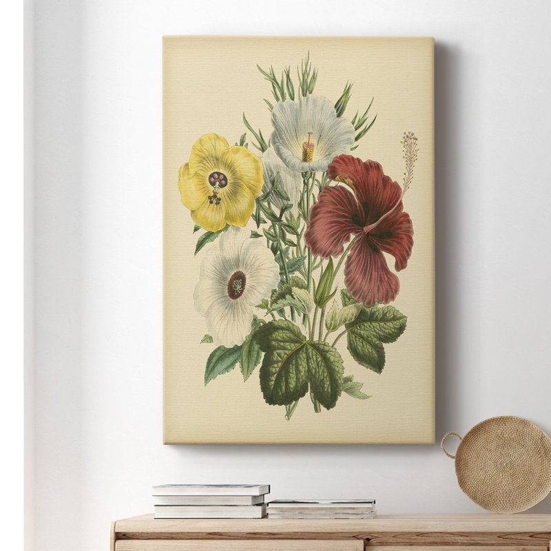 " Garden Bouquet I " Painting Print, 12" H x 8" W x 1.5" D
