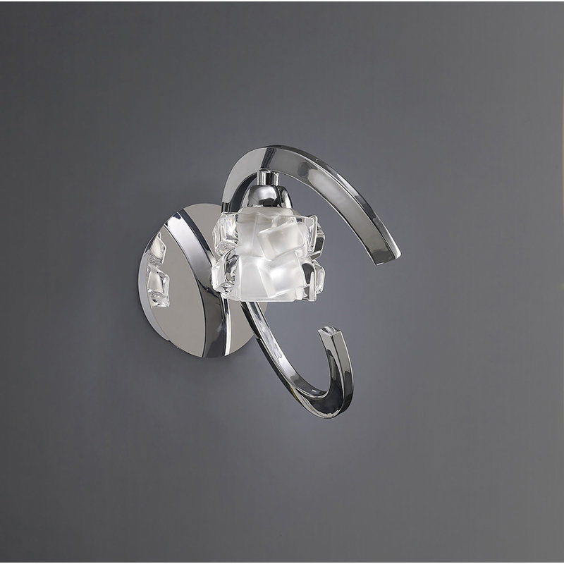 Klingensmith Armed Sconce, Yes, Polished Chrome
