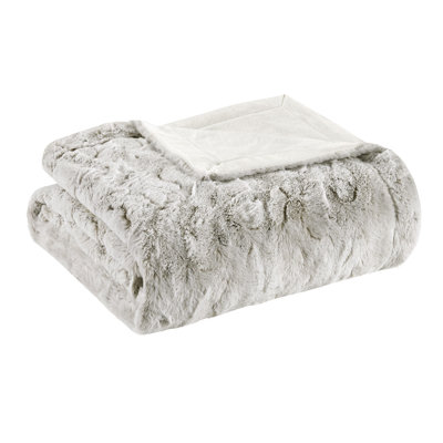 Zuri Oversized Faux Fur Ultra-Soft Luxury Throw