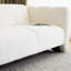 Canapé rembourré à trois places Wave Design Boucle pour salon, chambre à coucher, appartement et bureau-129493354