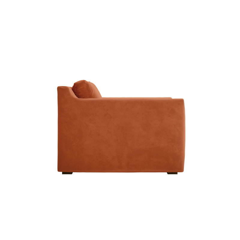 Elevate Chair, Amber Recycled Velvet