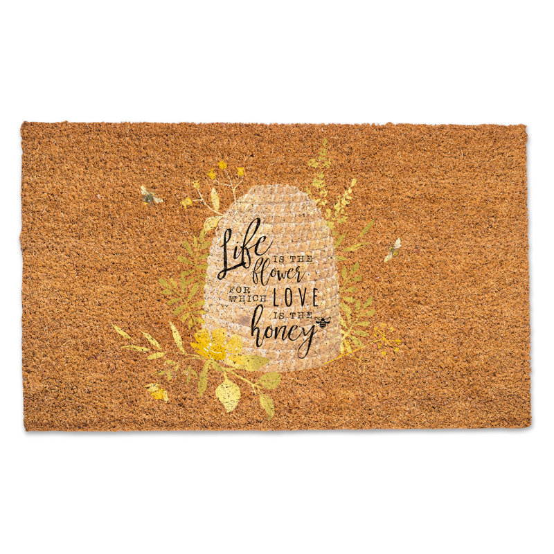 Angelleigh Non-Slip Outdoor Doormat