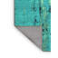 Tapis turquoise lavable à la machine Abstract 5373-1706817009