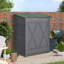 Haslet Solid Wood Garden Shed-22832100