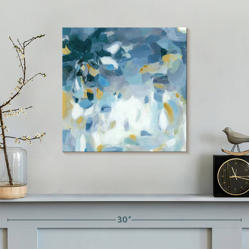 Perfect Summer Blues, 16" H x 16" W