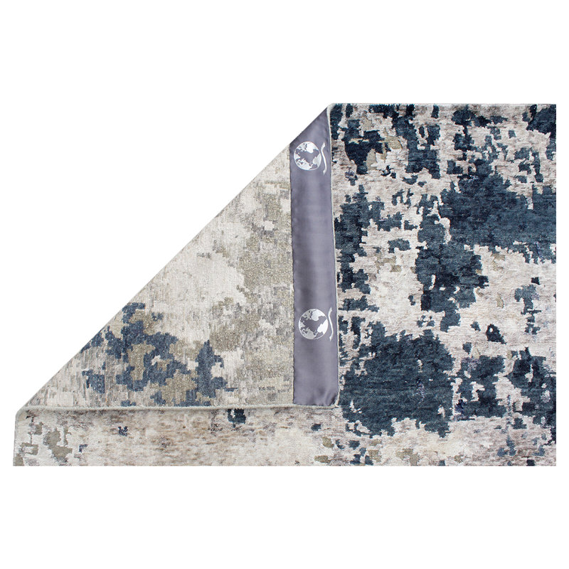 Abstract Area Rug, Rectangle 9' x 12'