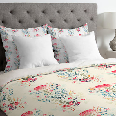 Iveta Abolina Modern & Contemporary Floral Duvet Cover