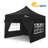 SUNMER 3m x 3m Steel Pop-Up Gazebo with Walls-61654194