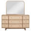 Commode 9 tiroirs avec miroir Beth