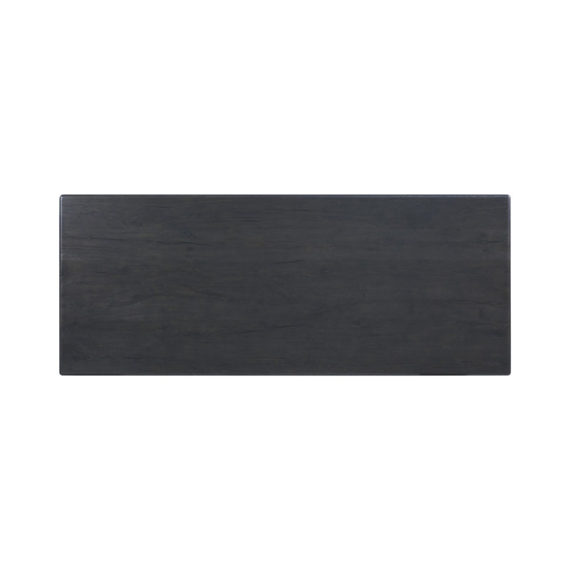 Belrose Marcon Dining Table, Dark Espresso Reclaimed French Oak