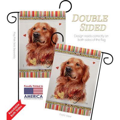 Double Sided Polyester Animal House Flag