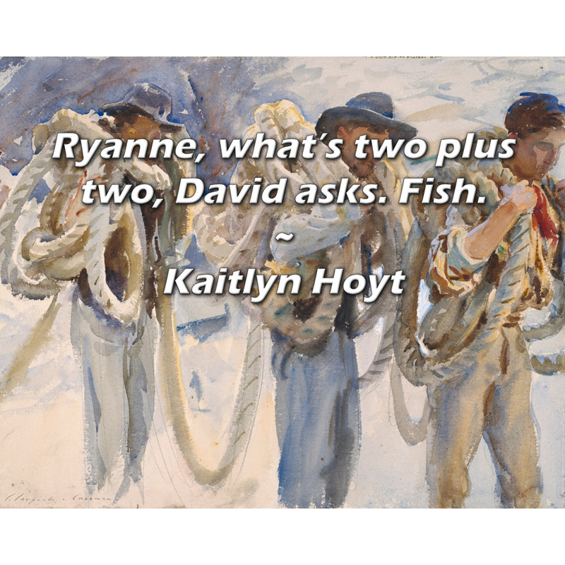 Artsy Quote By Kaitlyn Hoyt Gallery Wrapped Canvas, 13" H x 18" W