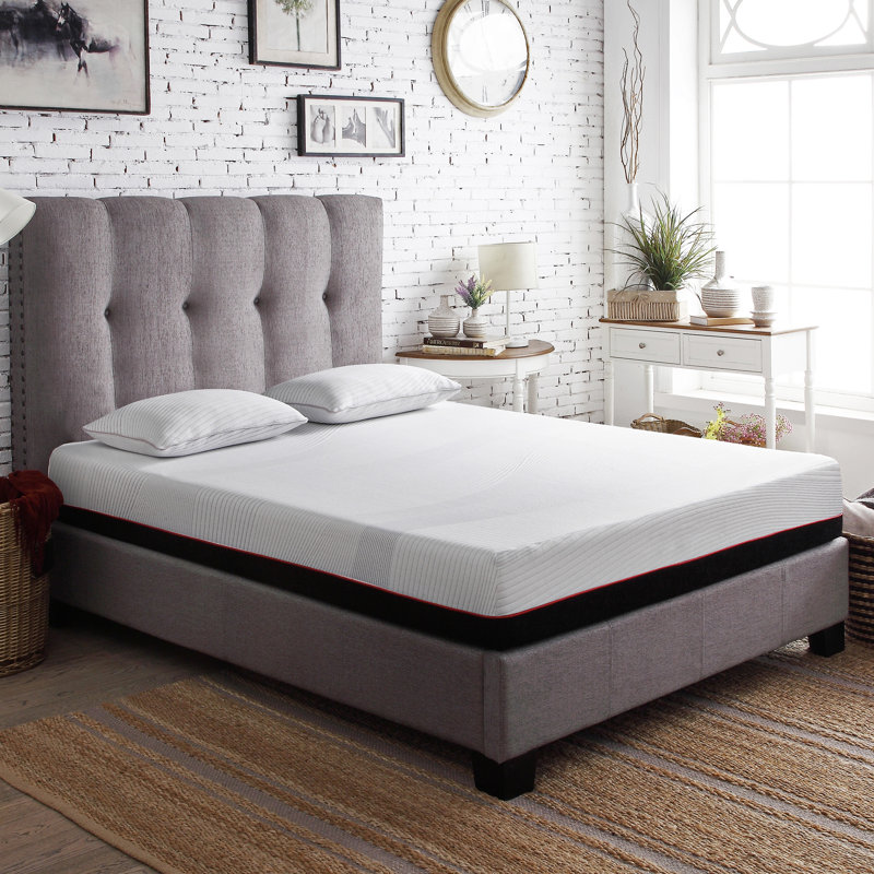 Regen 10 Inch Cooling Copper Infused Memory Foam Adult Mattress, King Size, King