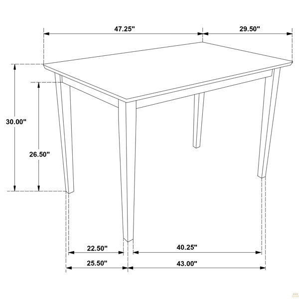 Dimensions du produit
