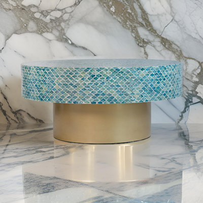 Kheller Stone Top Coffee Table