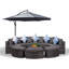 Tommy 8 Seater Rattan Conversation Set
