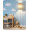 Lampe de coin moderne à intensité variable avec télécommande et interrupteur au pied, luminosité et température de couleur réglables, lampe sur pied certifiée ETL avec minuterie d'arrêt automatique pour le salon et la chambre à coucher