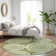 Premium Machine Washable Prisco Green Rug