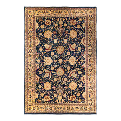 Hayner One-of-a-Kind 11' 10" X 17' 4" 2000s Wool Area Rug in Blue