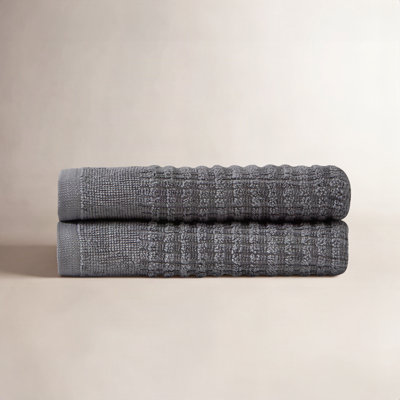 Earline 2-Piece Turkish Cotton Washcloth Set