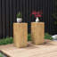  Table de bout à colonne carrée 33,75 po MGO-1678774307