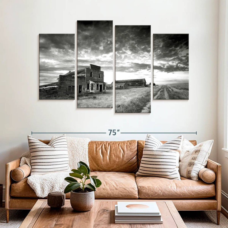 Hitzel Prairie Ghost Town, 42" H x 68" W