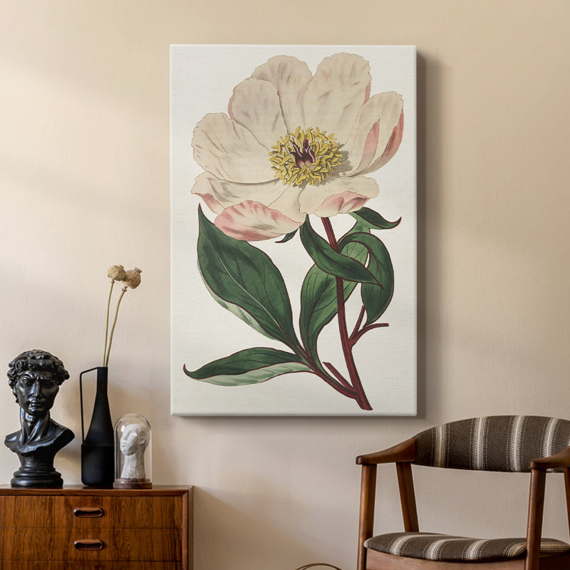 Mélange floral rose VII - galerie Cavas sur mesure, H 18 po x l 12 po